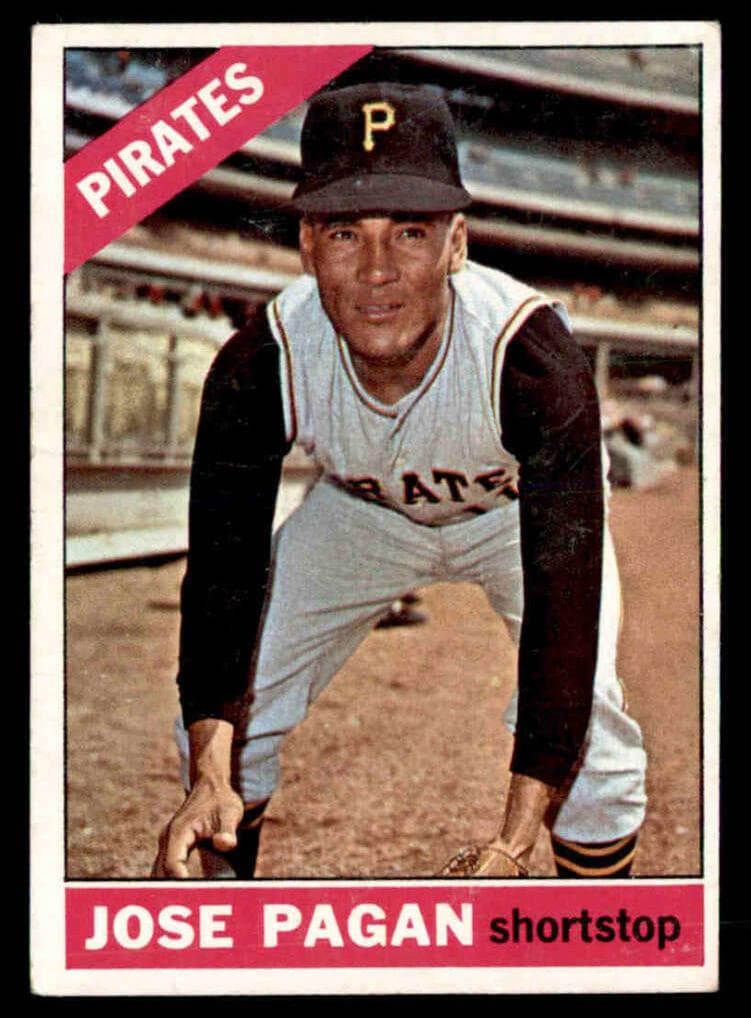 Jose Pagan 1966 topps Topps Venezuelan