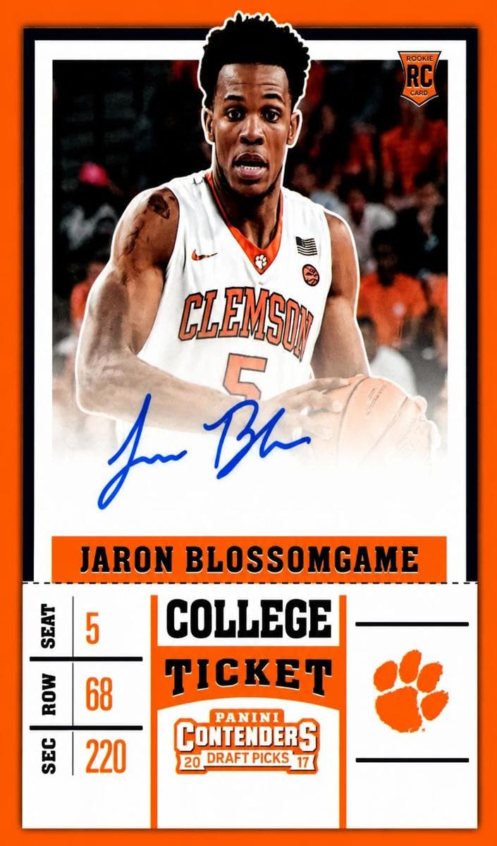 Jaron Blossomgame 2017 panini