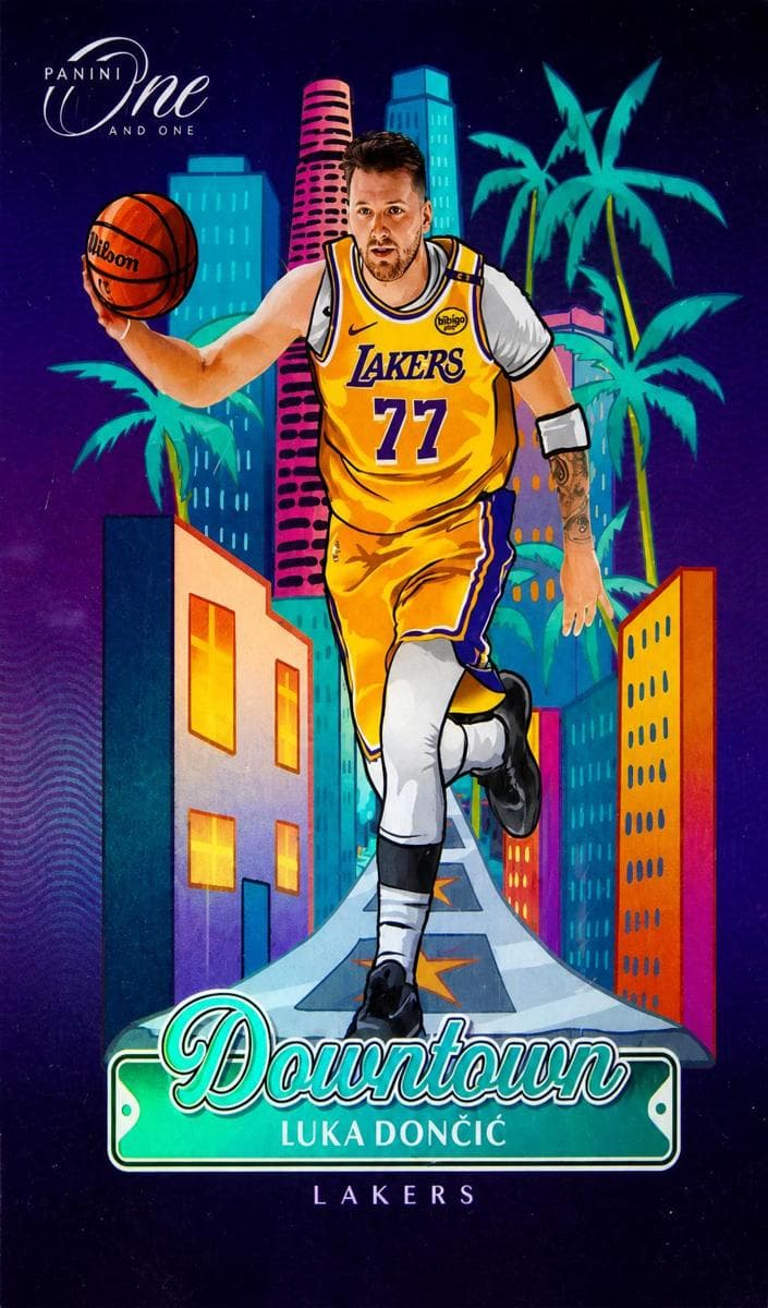 Luka Doncic 2024 panini Panini One and One