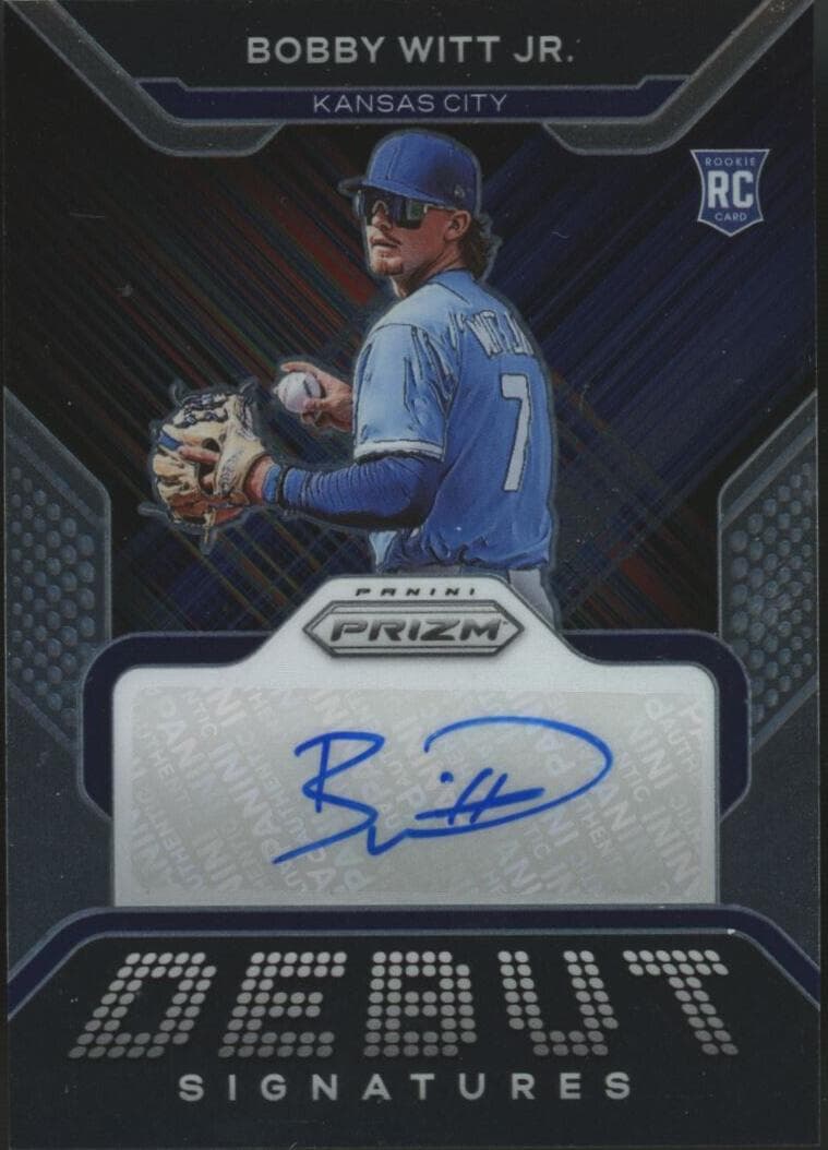Bobby Witt Jr. 2022 panini Panini Prizm