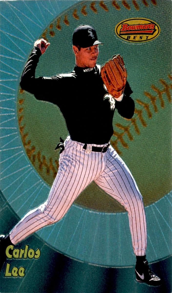 Carlos Lee 1998 bowman Bowman's Best