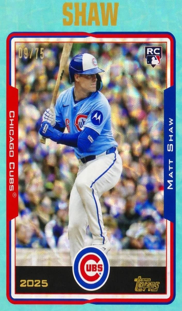 Matt Shaw 2025 topps Topps Archives