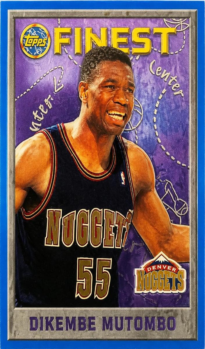 Dikembe Mutombo 1995 unknown Finest