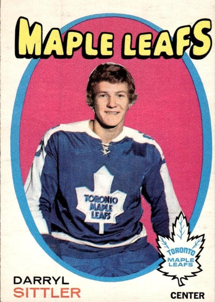 Darryl Sittler 1971 topps O-Pee-Chee