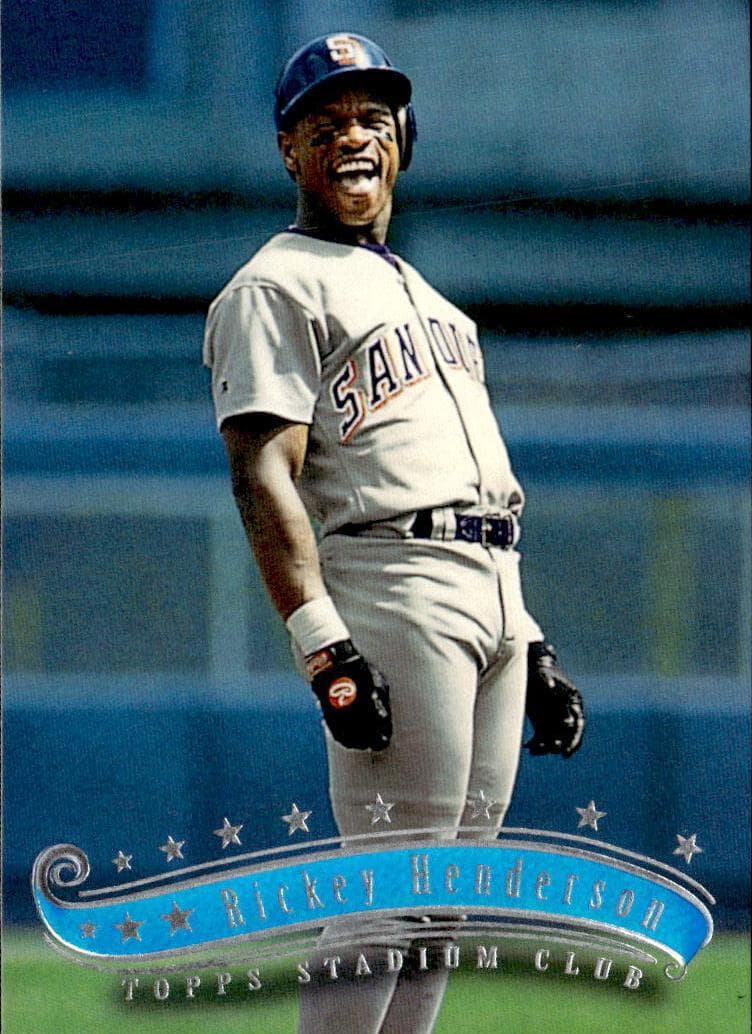 Rickey Henderson 1997 unknown Stadium Club