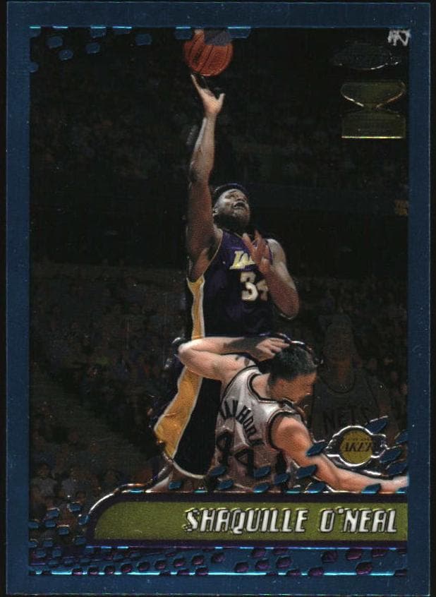 Shaquille O'Neal 2001 topps