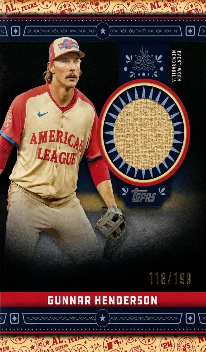 Gunnar Henderson 2024 topps Topps Update