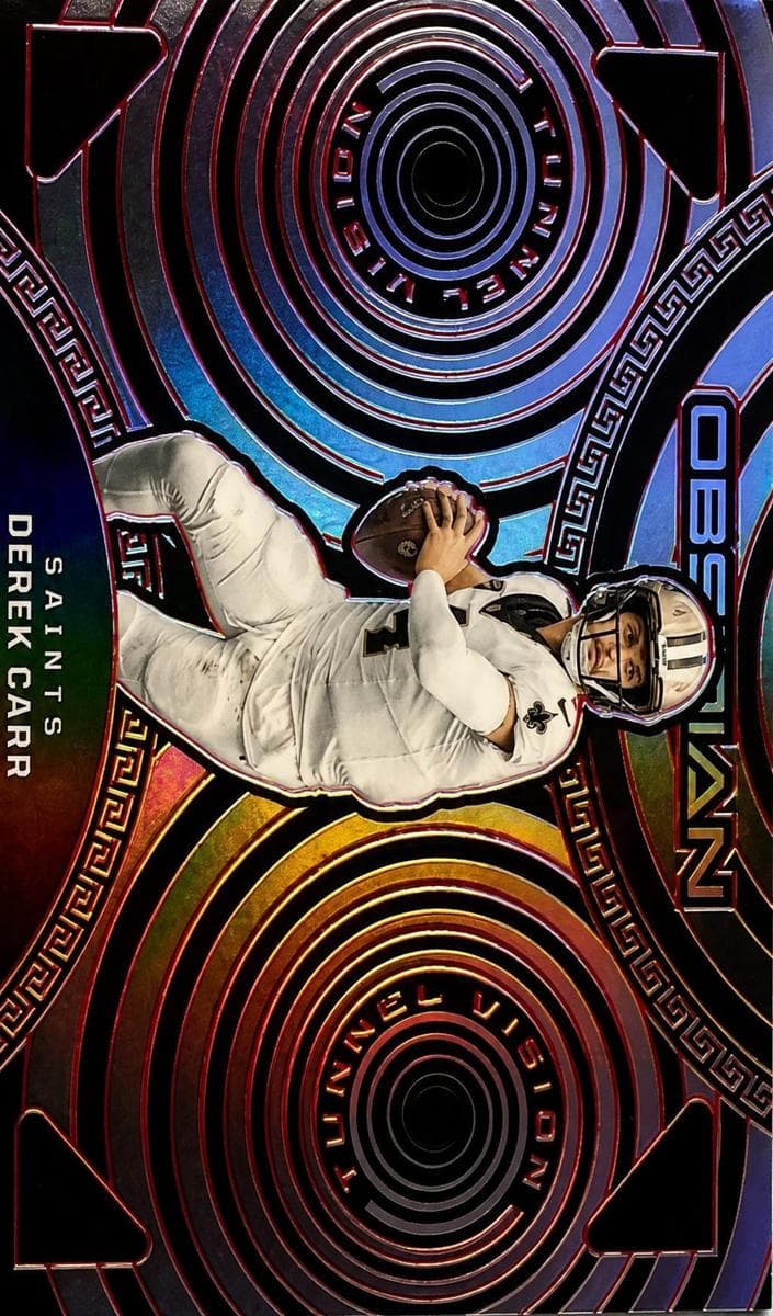Derek Carr 2023 panini Panini Obsidian