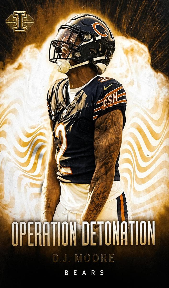DJ Moore 2023 panini Panini Illusions