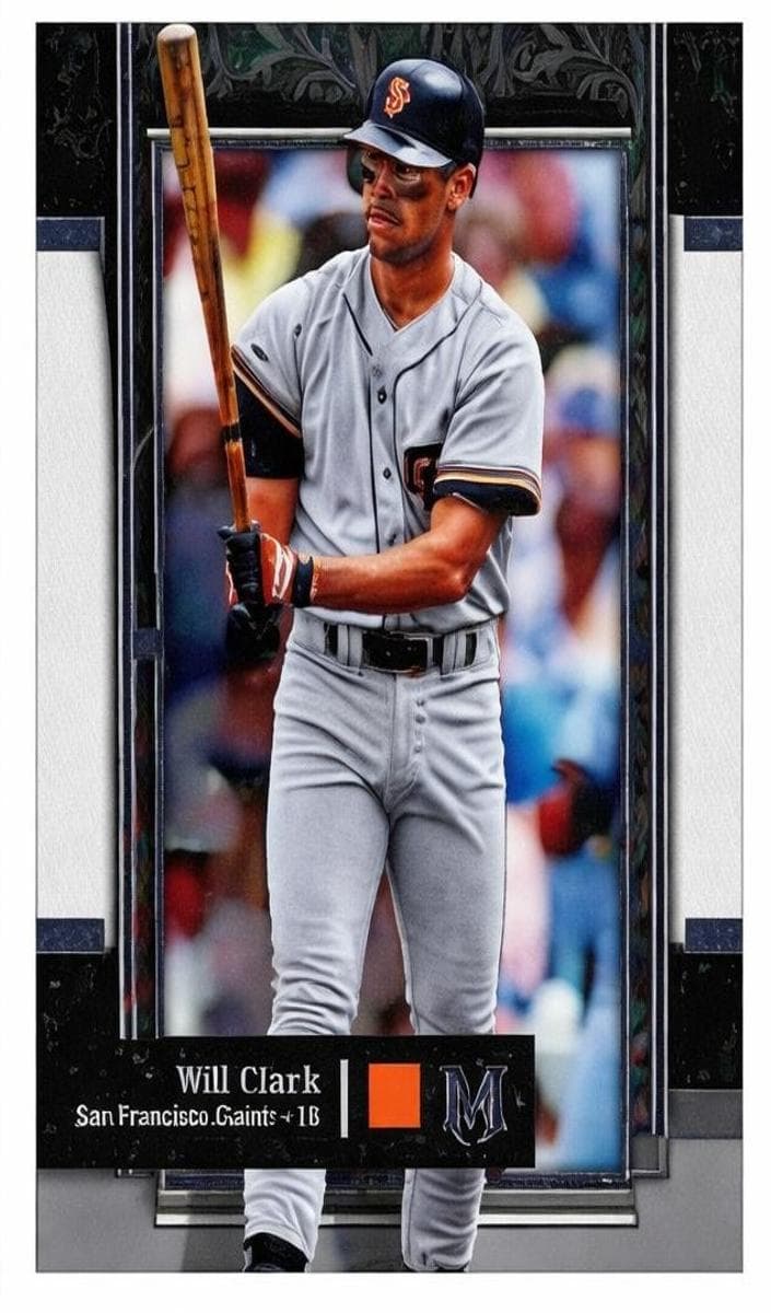 Will Clark 2024 topps Topps Museum Collection