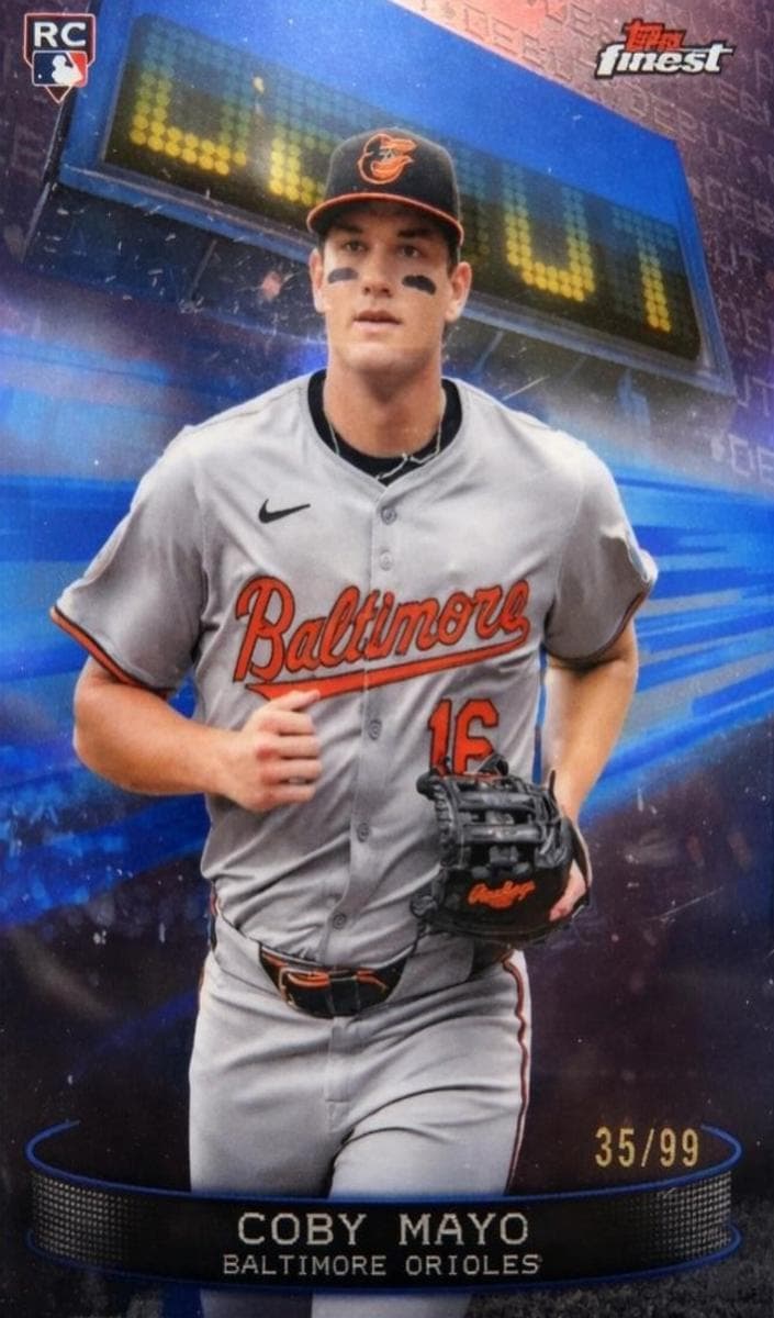 Coby Mayo 2025 topps Topps Finest