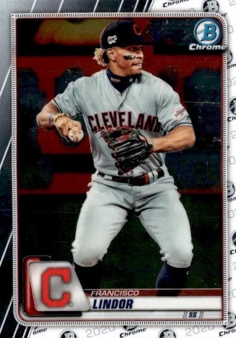 Francisco Lindor 2020 bowman Bowman Chrome