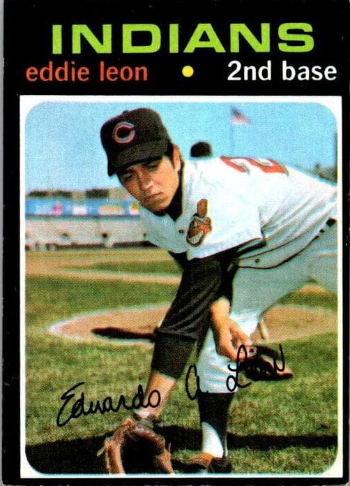Eddie Leon 1971 topps Topps