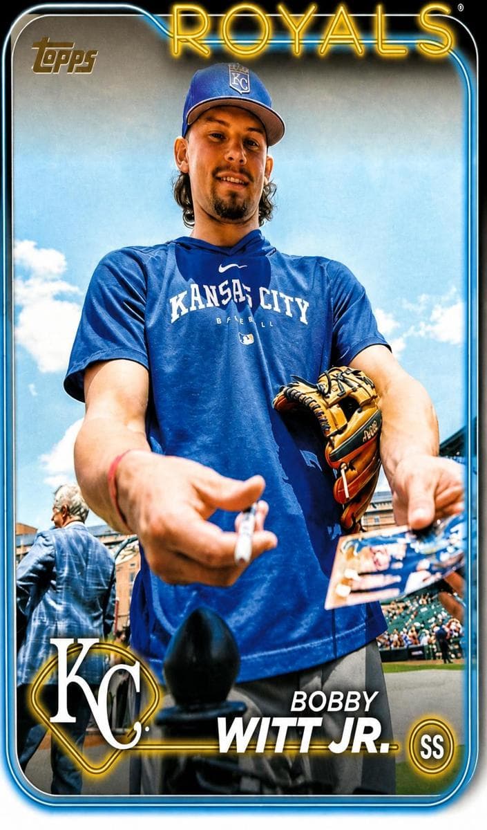 Bobby Witt Jr. 2024 topps Topps