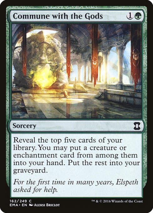 Commune with the Gods 2013 Magic: The Gathering Theros