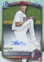 Johnny Slawinski trading card