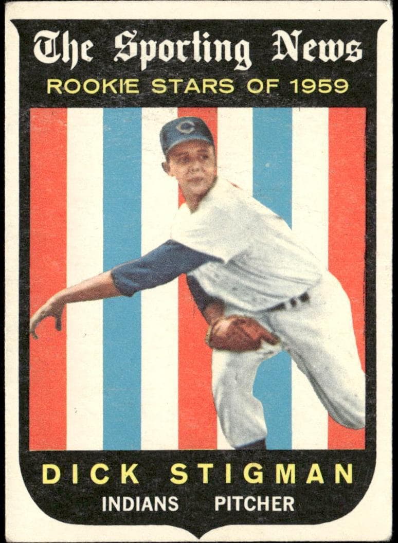 Dick Stigman 1959 topps Topps