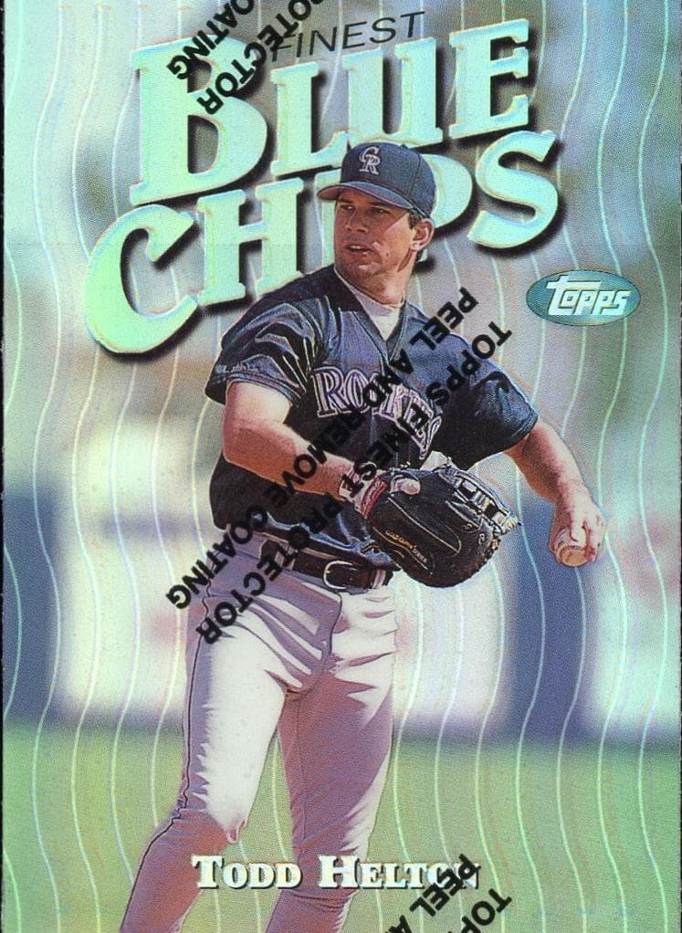 Todd Helton 1997 unknown Finest