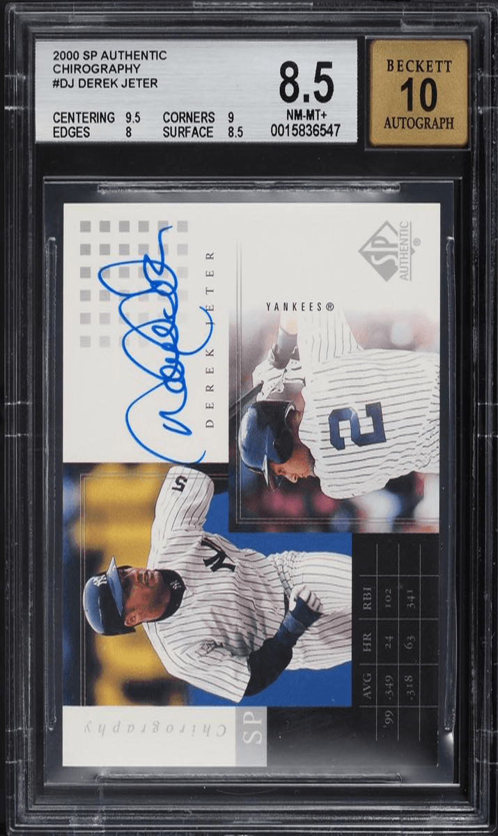 Derek Jeter 2000 unknown