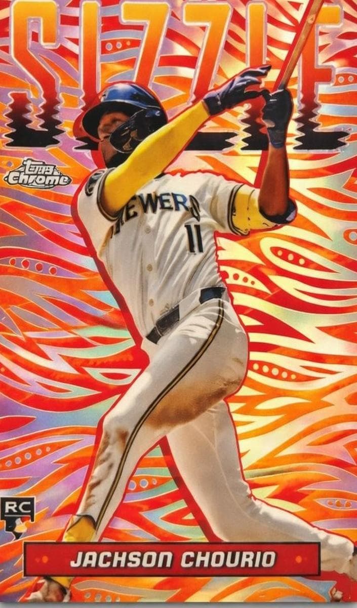 Jackson Chourio 2024 topps Topps Chrome Update