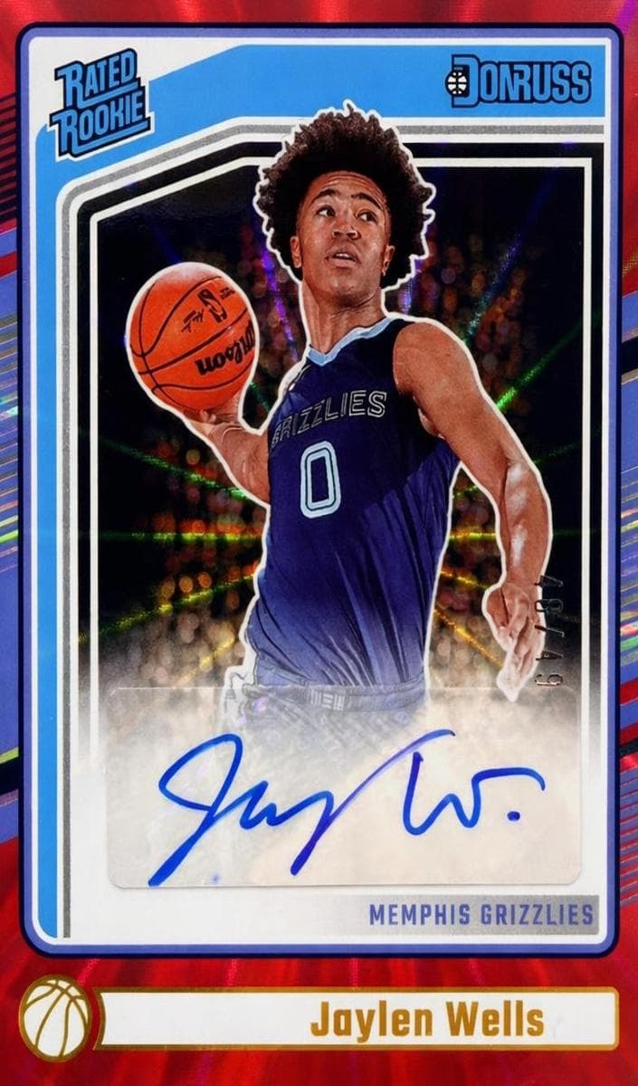 Jaylen Wells 2024 panini Donruss