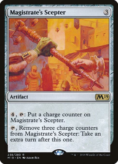 Magistrate's Scepter 2018 Magic: The Gathering