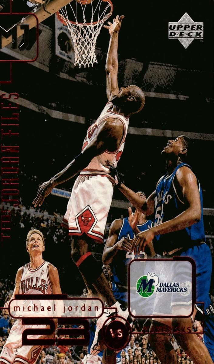 Michael Jordan 1998 upper-deck Michael Jordan Living Legend