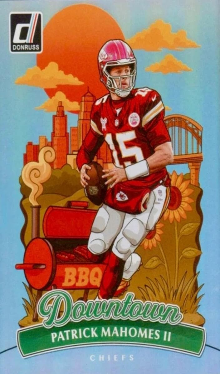 Patrick Mahomes II 2025 panini Panini Donruss Optic