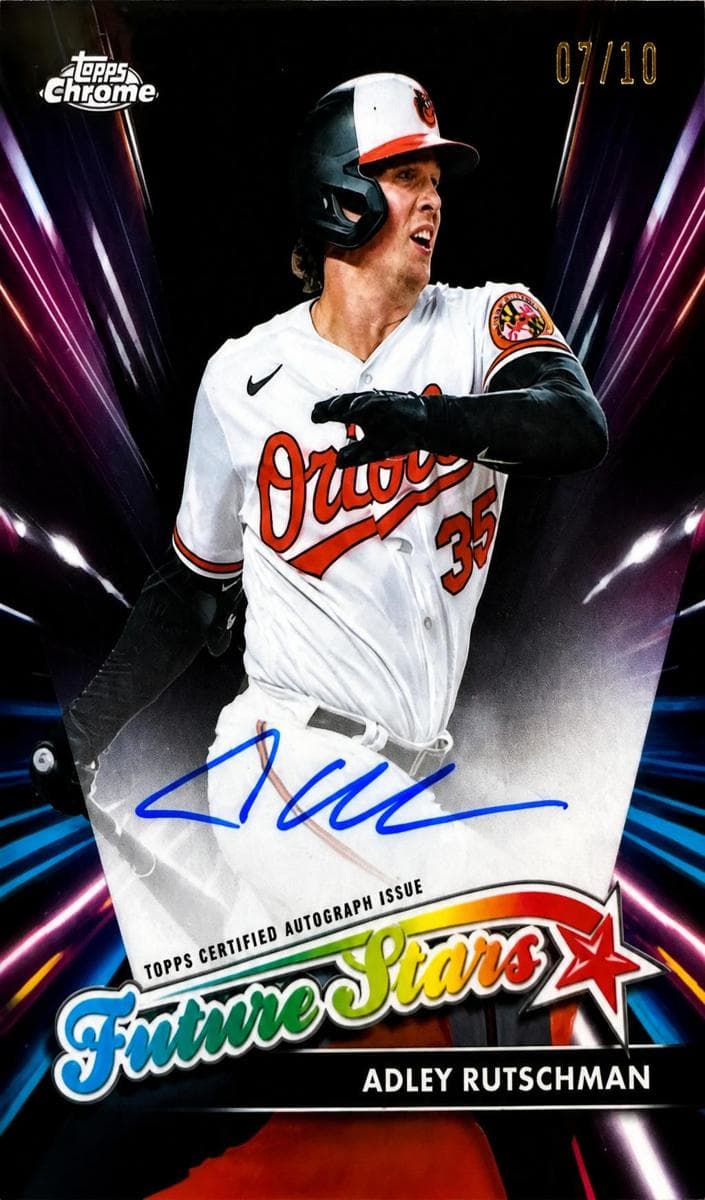 Adley Rutschman 2024 topps Topps Chrome