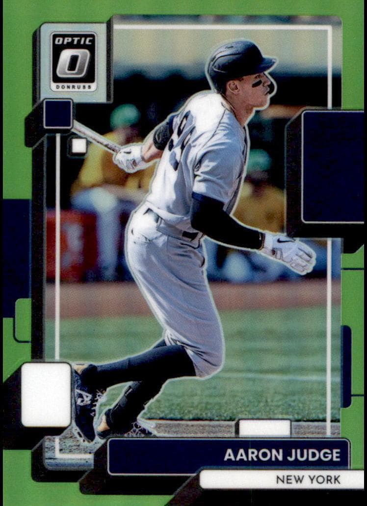 Aaron Judge 2022 panini Donruss Optic