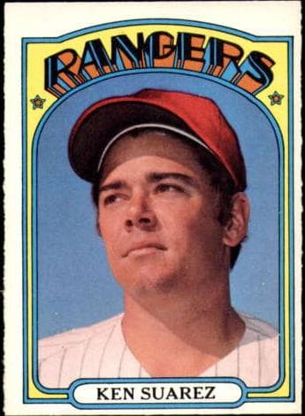 Ken Suarez 1972 topps O-Pee-Chee