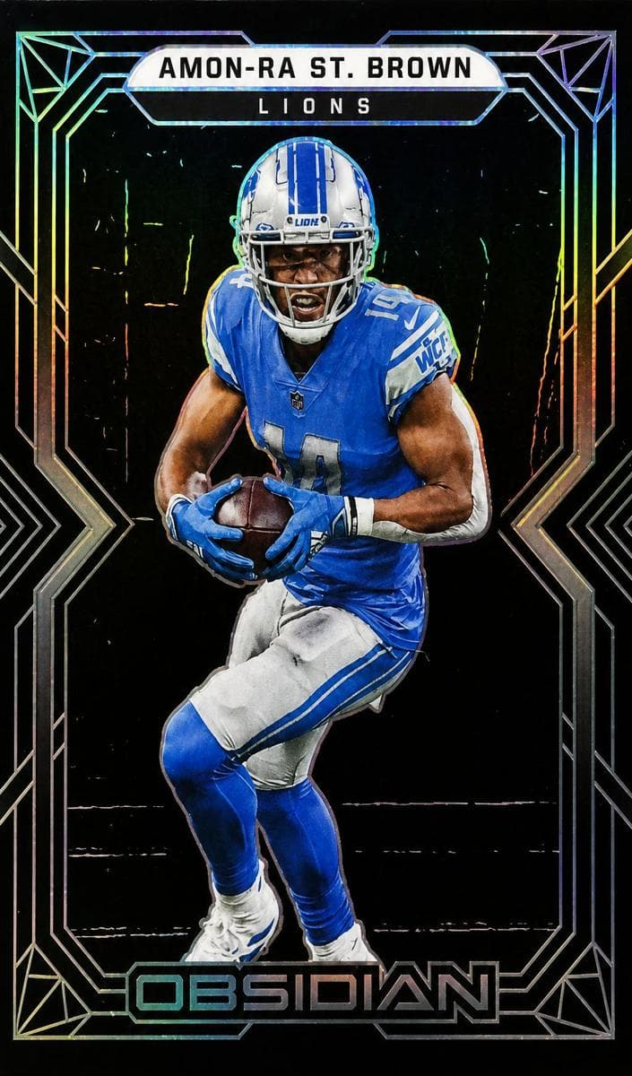 Amon-Ra St. Brown 2022 panini Panini Obsidian