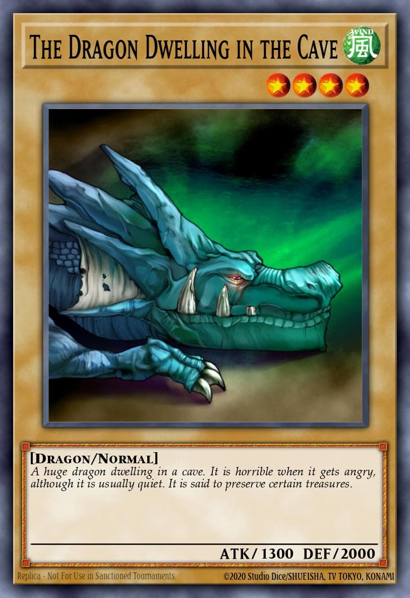 The Dragon Dwelling in the Cave #YS15-ENL03