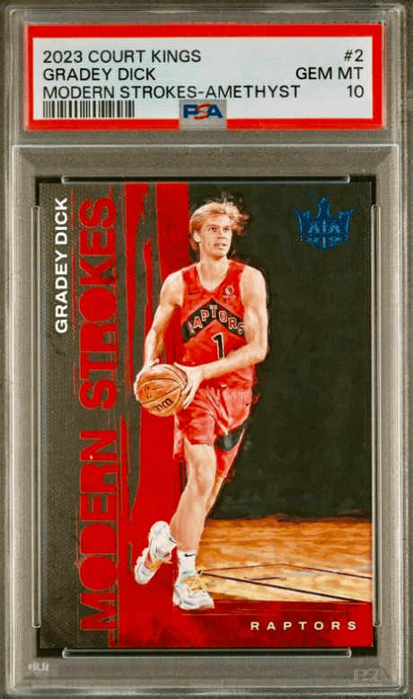 Gradey Dick 2023 panini Hoops Winter