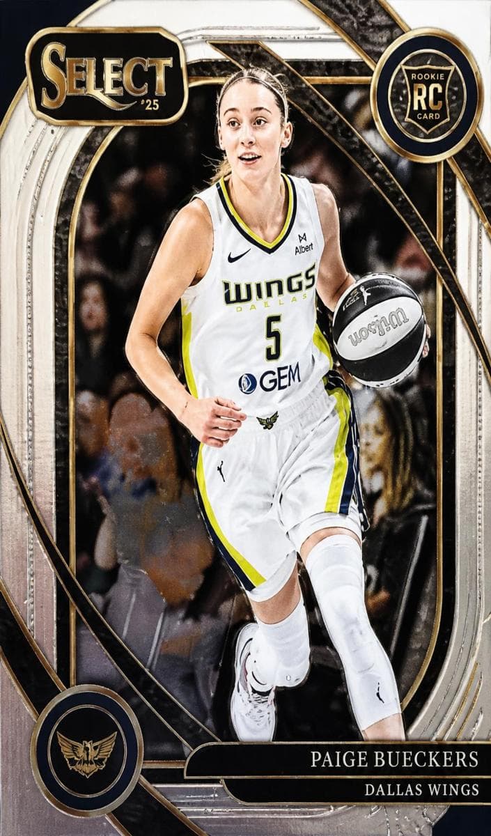 Paige Bueckers 2025 panini Panini Select WNBA