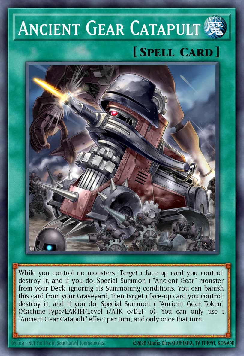Ancient Gear Catapult #SR03-EN021