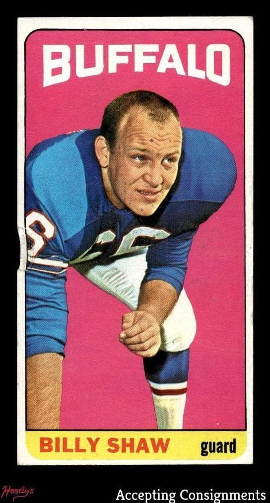 Billy Shaw 1965 topps Topps