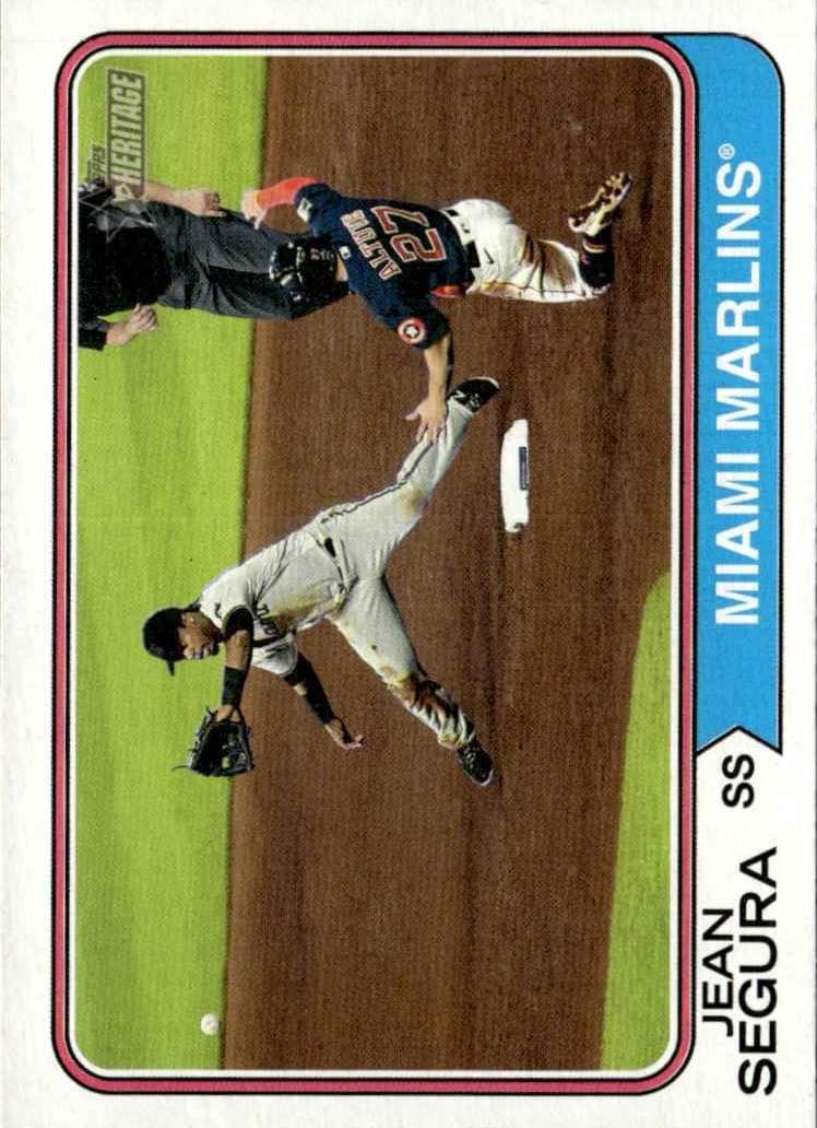 Jean Segura trading card
