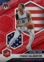 Tyrese Haliburton 2020 panini Mosaic National Pride