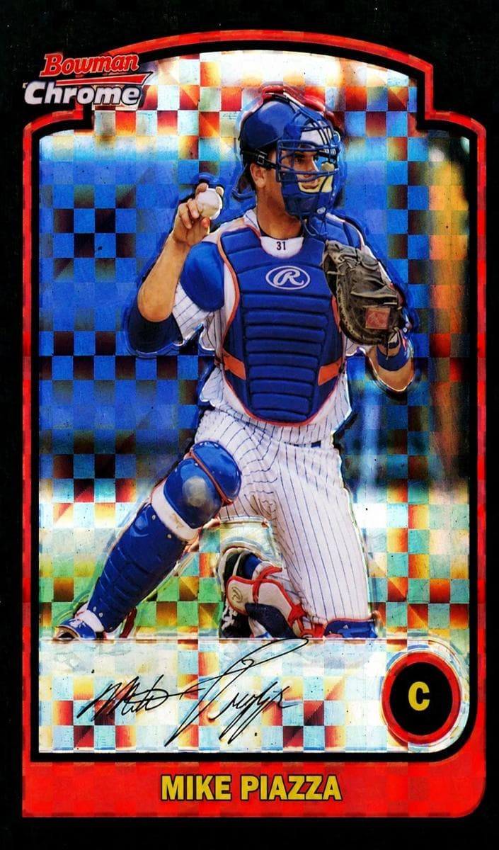 Mike Piazza 2003 bowman Bowman Chrome