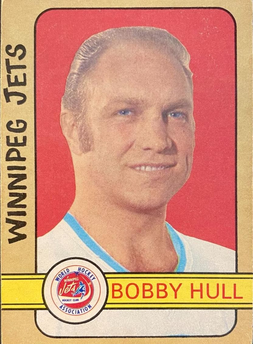 Bobby Hull 1972 topps O-Pee-Chee