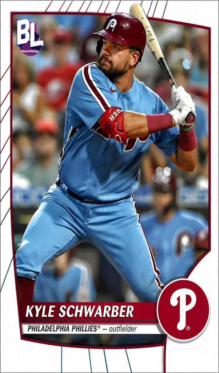 Kyle Schwarber 2023 topps Topps Big League