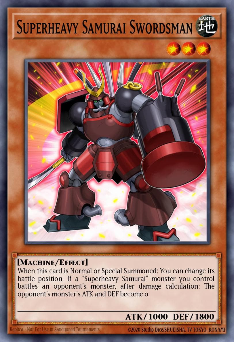 Superheavy Samurai Swordsman #MP15-EN068