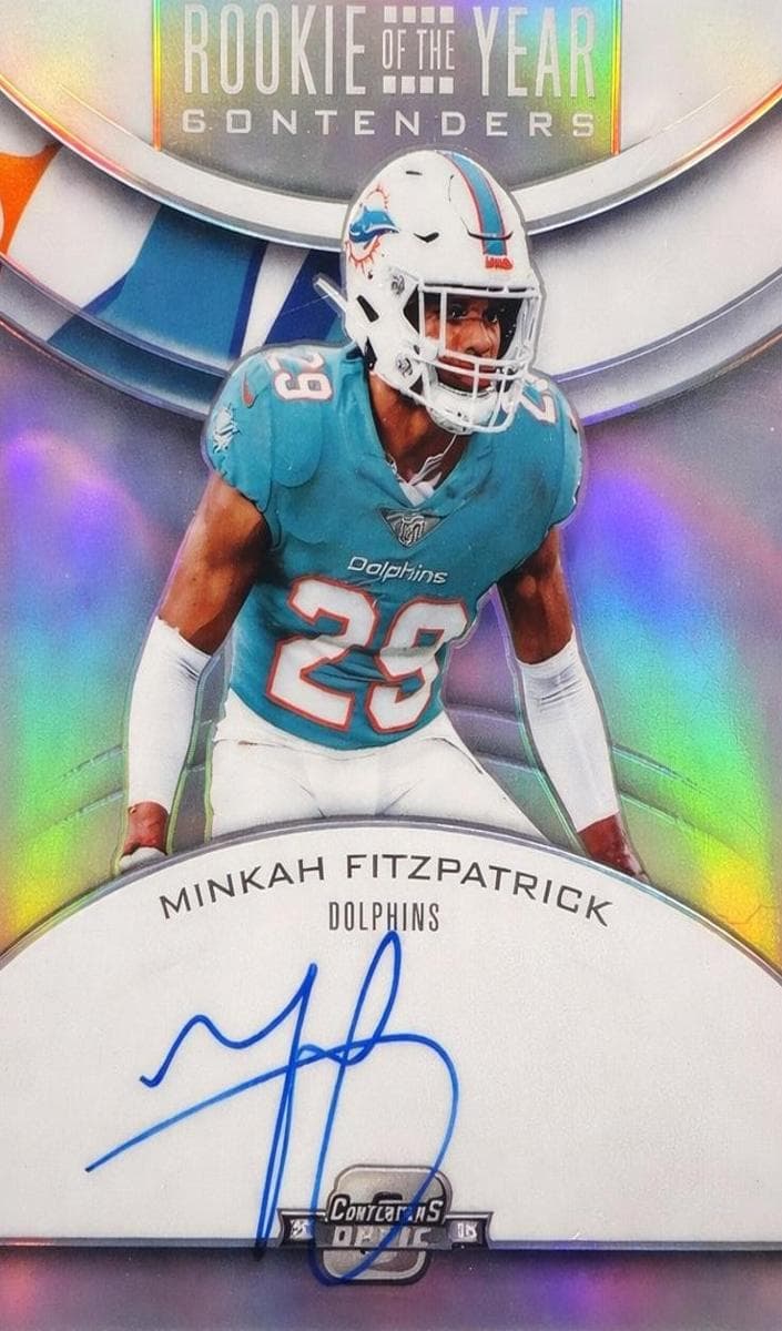 Minkah Fitzpatrick 2018 panini