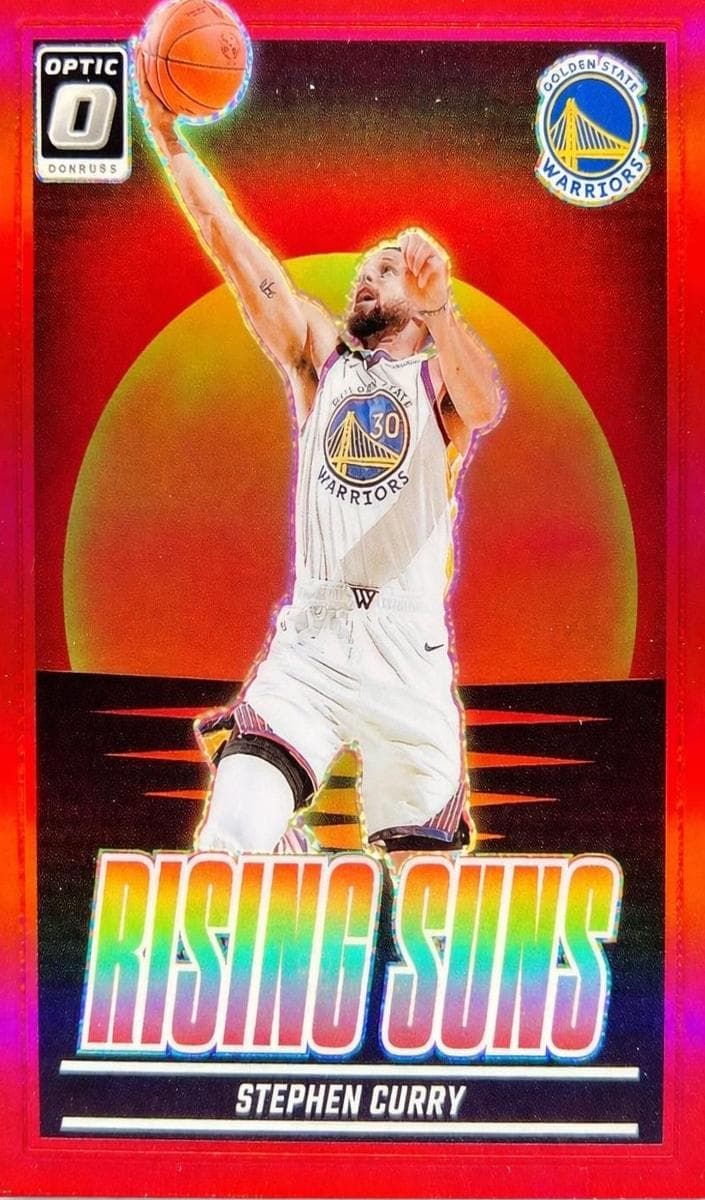 Stephen Curry 2024 panini Donruss Optic
