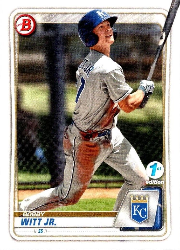 Bobby Witt Jr. 2020 bowman