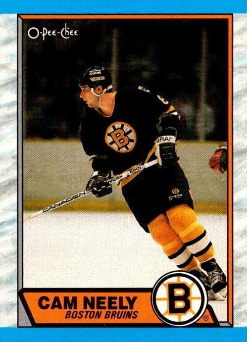 Cam Neely 1989 topps O-Pee-Chee