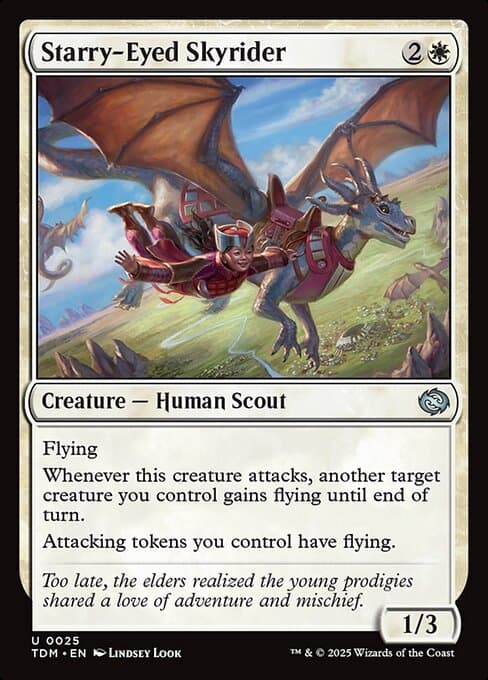 Starry-Eyed Skyrider 2025 Magic: The Gathering