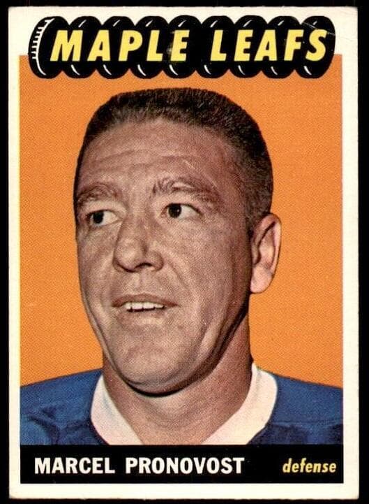 Marcel Pronovost 1965 topps Topps