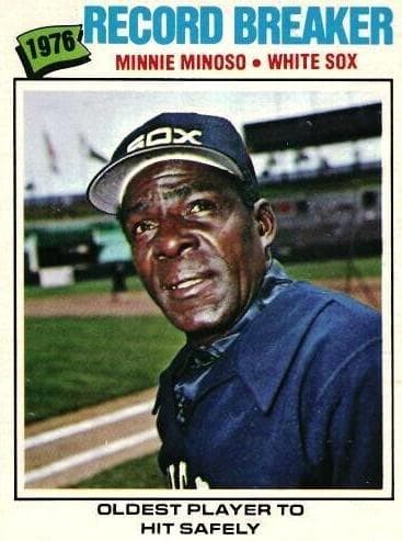 Minnie Minoso 1977 topps O-Pee-Chee